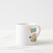 Tasse Expresso BUGS BUNNY BUILDERS™| The Looney Builders Group (Devant droit)