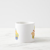 Tasse Expresso BUGS BUNNY BUILDERS™| TWEETY™ Sketch Art (Devant)