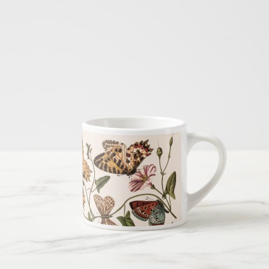 Tasse Expresso Butterfly &Moth par Paul Gervais Espresso Cup (Droite)