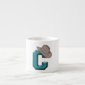 Tasse Expresso C est pour Cowboy (Devant)