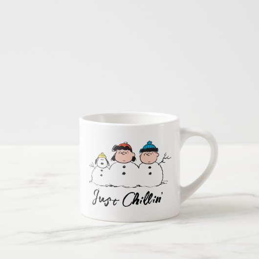 Tasse Expresso cacahuètes | 3 Personne Snowman (Droite)