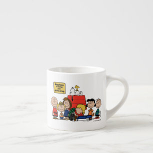 Tasse Expresso cacahuètes Le bonheur est d'être l'un des gangs