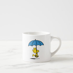 Tasse Expresso cacahuètes   Parapluie bleu Woodstock