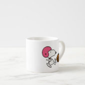 Tasse Expresso cacahuètes | Snoopy Football Kicker (Devant droit)