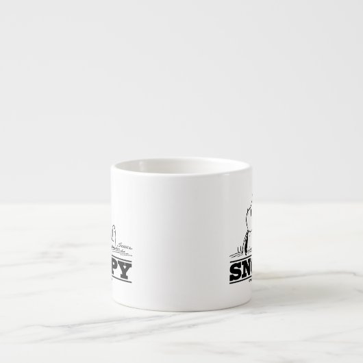 Tasse Expresso cacahuètes | Snoopy Reest Break (Devant)