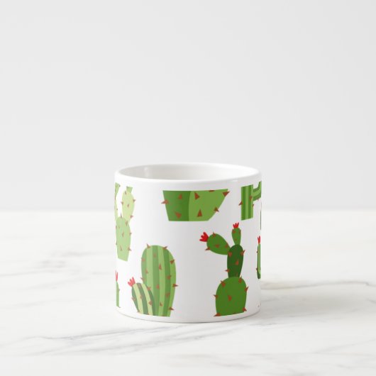 Tasse Expresso Cactus (Devant)