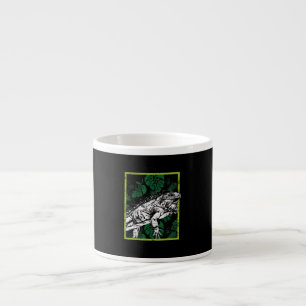Tasse Expresso Cadeau amusant pour les amateurs d'iguanes