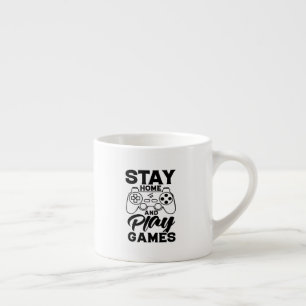 Tasse Expresso Cadeau pour joueur en quarantaine COVID 19 - Reste
