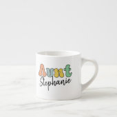 Tasse Expresso Cadeau Retro Tante Personnalisé | Tante personnali (Droite)