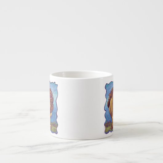 Tasse Expresso Cadeaux et accessoires Lion (Devant)