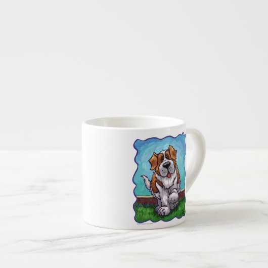 Tasse Expresso Cadeaux et accessoires St. Bernard (Devant droit)