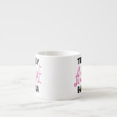 Tasse Expresso Cadeaux Gamma Rose Totalement géniaux (Devant)