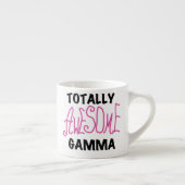 Tasse Expresso Cadeaux Gamma Rose Totalement géniaux (Droite)