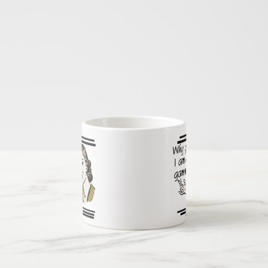 Tasse Expresso Cadeaux Retro Gammie (Devant)