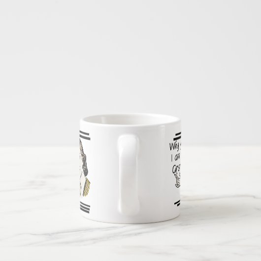 Tasse Expresso Cadeaux Retro Gram (Dos)