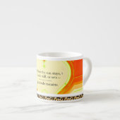 Tasse Expresso Cafe Amour Intentionnel Gratitude Reste™   (Devant droit)