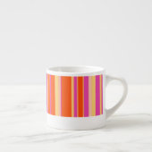 Tasse Expresso Café espresso moelleux violet et orange vif (Droite)