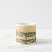 Tasse Expresso Café express Bach Chaconne (Devant)