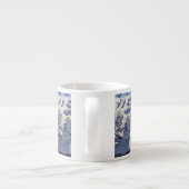 Tasse Expresso Café express bleu de saule (Dos)