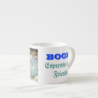 Tasse Expresso Café express de BOOM avec des fossiles de Seaglass