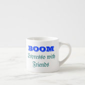 Tasse Expresso Café express de BOOM avec des fossiles de Seaglass (Droite)
