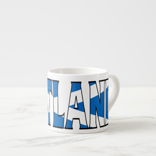 Tasse Expresso Café express de l'Ecosse (Devant droit)