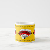 Tasse Expresso Café express espagnol de trio de frontière de fan (Devant)