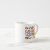 Tasse Expresso Cafétéria Queen (Devant droit)