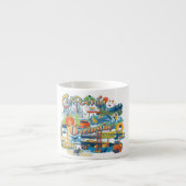 Tasse Expresso California Dreaming (Devant)