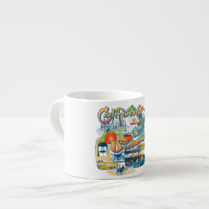 Tasse Expresso California Dreaming