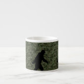 Tasse Expresso Caméra numérique Black Gone Squatchin (Devant)