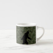 Tasse Expresso Caméra numérique Black Gone Squatchin (Droite)
