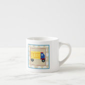 Tasse Expresso Camion de vidage pour enfants par Chariklia Zarris (Droite)