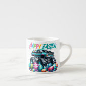 Tasse Expresso camion monstre et oeufs de pâques (Droite)
