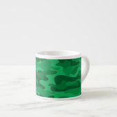 Tasse Expresso Camo Monocolor Vert Espagnol (Devant droit)