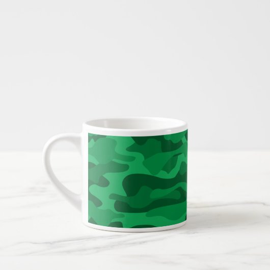 Tasse Expresso Camo Monocolor Vert Espagnol (Gauche)