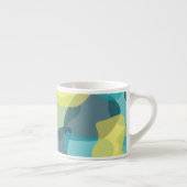 Tasse Expresso Camouflage, moderne, cool, tendance, géométrique u (Droite)