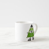 Tasse Expresso Candy Corn Frankenstein Halloween (Devant droit)