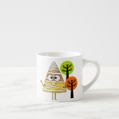 Tasse Expresso Candy Corn maman Halloween (Droite)