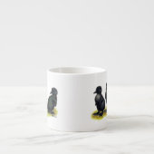 Tasse Expresso Canetons Black Cayuga (Devant)