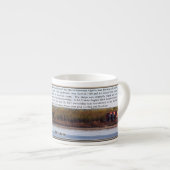 Tasse Expresso Capuchon espresso du phare de Middle Island (Devant droit)