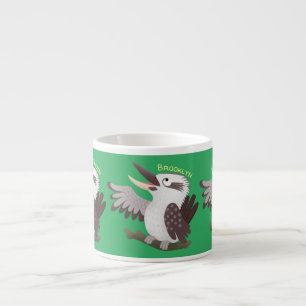 Tasse Expresso Caricature de kookaburra drôle et drôle
