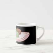 Tasse Expresso Caricature de Macaron (Droite)