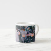 Tasse Expresso Carnation Lily Lily Rose John Singer Sargent Art (Devant droit)