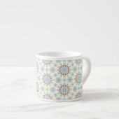 Tasse Expresso Carnaval Octogone (Devant droit)