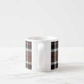 Tasse Expresso Carreaux Marron (Dos)
