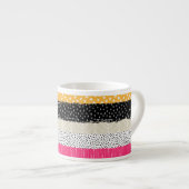 Tasse Expresso Carrelage en Patchwork : Conception Versatile Sans (Devant droit)