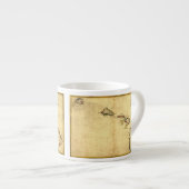 Tasse Expresso Carte 1837 - îles d'Hawaï de cru hawaïennes (Devant droit)