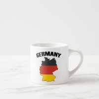 Carte Allemagne - Drapeau allemand - Deutschland T