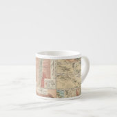 Tasse Expresso Carte d'atlas de Tieflander (Devant droit)